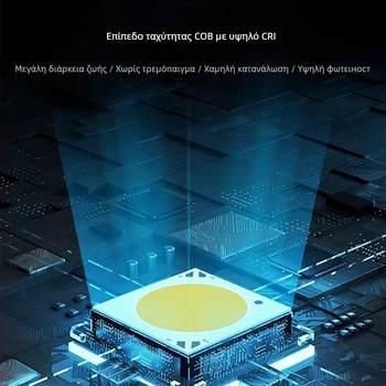 LED κάμπινγκ λαμπτήρας με ισχυρή μαγνητική βάση, 6W, επαναφορτιζόμενη μπαταρία 1200mAh, φορητό εξωτερικό φως
