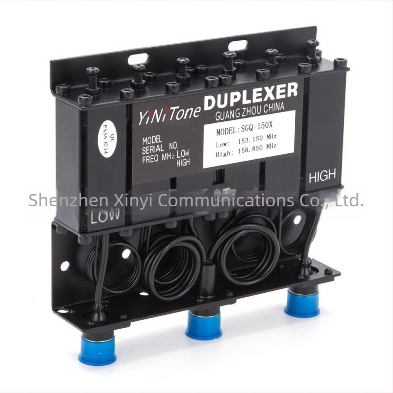 SGQ-150X 10W Φορητός διπλέξερ για VHF ραδιοσύστημα, εύρος 136–174MHz, εύρος ζώνης ±100 kHz