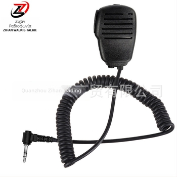 Χειροκίνητο μικρόφωνο για φορητές ραδιοεπικοινωνίες Motorola T5428/6200/5200, βύσμα 2,5 mm, ανθεκτικό στη σκόνη, χωρίς μπαταρίες, εμβέλεια 3–5 χλμ