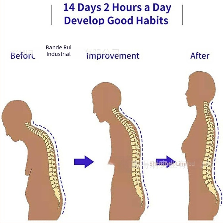 Ζώνη διόρθωσης στάσης με στήριξη πλάτης και ευθυγράμμιση στήθους; στηρίζει τη σωστή καθιστική στάση; Υλικά: ύφασμα πλέγματος τύπου σάντουιτς, βελούδο, πλάκα από ανοξείδωτο ατσάλι, Velcro; Μοντέλο 11