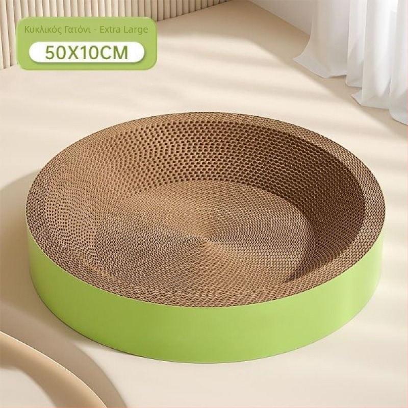 Φωλιά γάτας με πίνακα γρατσουνίσματος, όλα σε ένα; υλικό: Default item, συσκευασία: 1, στυλ: γλυκό