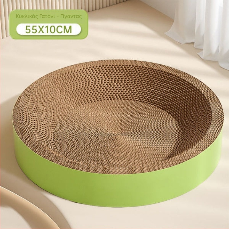 Φωλιά γάτας με πίνακα γρατσουνίσματος, όλα σε ένα; υλικό: Default item, συσκευασία: 1, στυλ: γλυκό