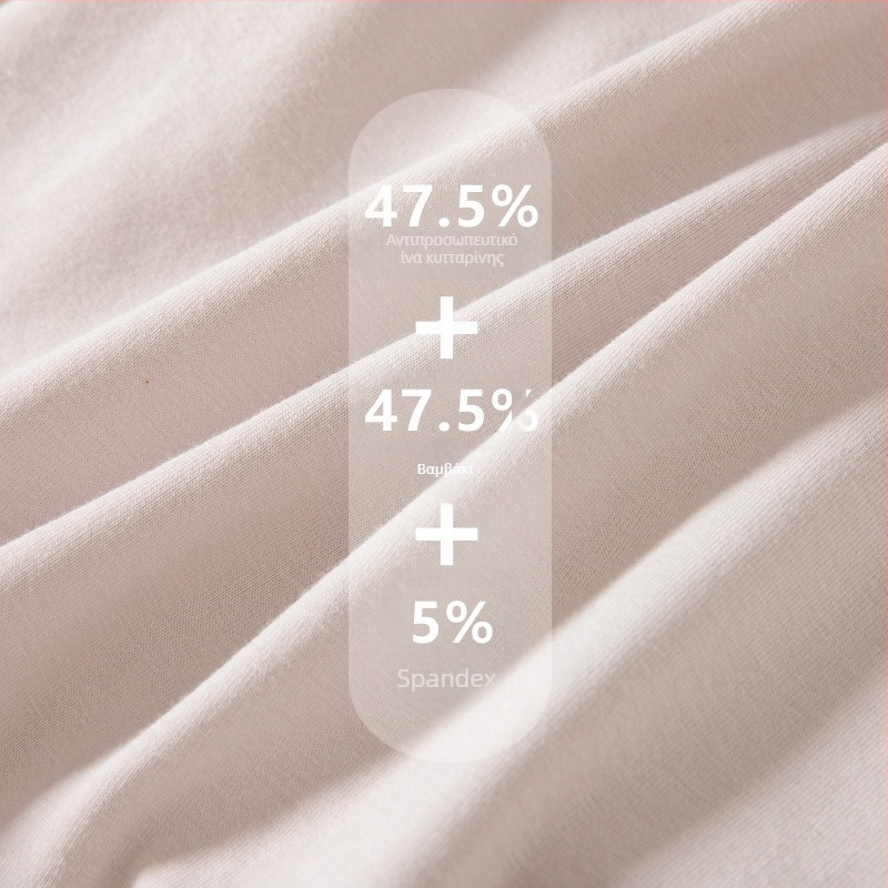 Ανδρικά boxer briefs από modal-βαμβάκι, αναπνεόμενα, μεσαίας τακούνια μέσης, επένδυση στην περιοχή βουβων από modal 30-50%