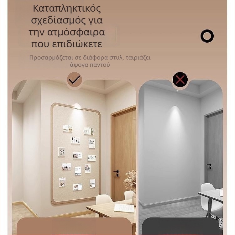 Αυτοκόλλητο τοίχου από φελτ με μοτίβα τοπία, γεωμετρικά σχέδια, υφή ξύλου και κείμενο, για σαλόνι, υπνοδωμάτιο ή γραφείο
