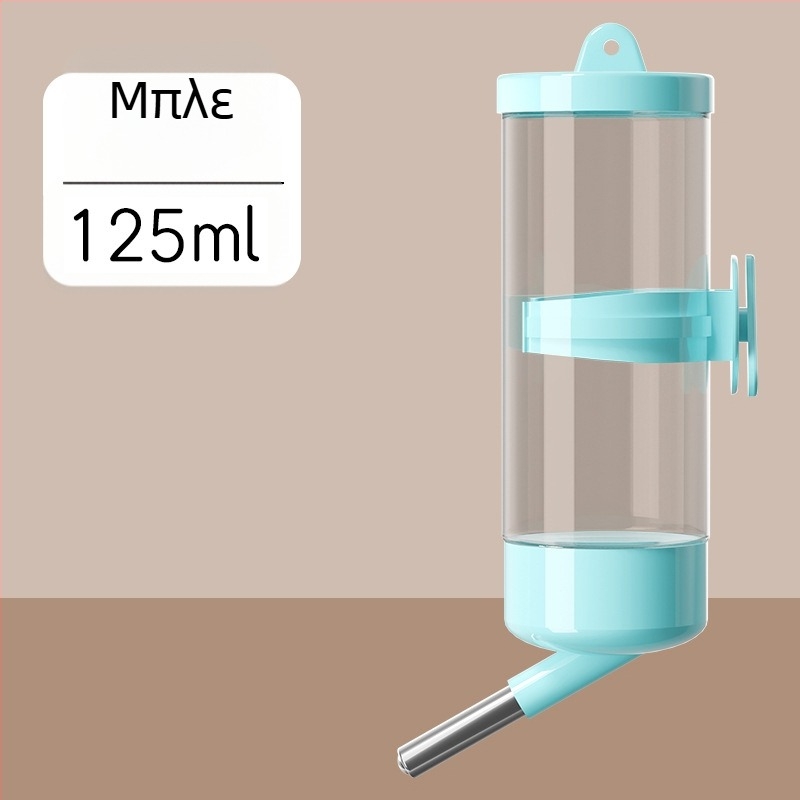Μπουκάλι νερού για χάμστερ με κύλινδρο ποτίσματος, αυτόματο, διαφανές, χωρίς διαρροές (Υλικό: PP+PC+Ανοξείδωτος χάλυβας; Προέλευση: Shandong; Μάρκα: Chengxi; Αριθμός προϊόντος: Cloud Water Bottle)