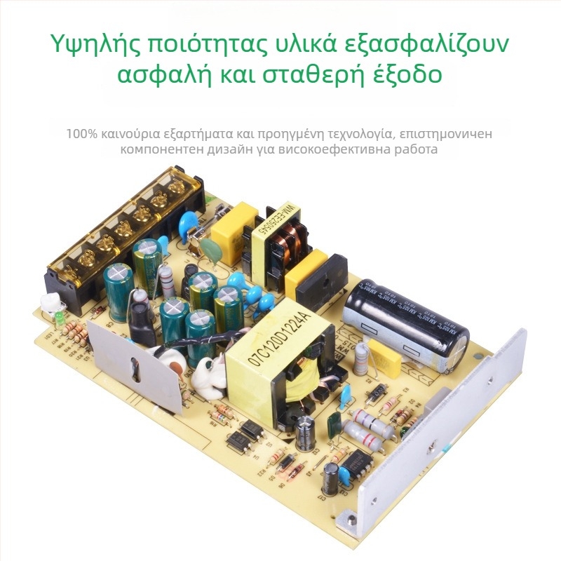 Wangma 120W τροφοδοτικό μετατροπής με διπλή έξοδο, 12V/24V, είσοδος 85–264VAC / 120–370VDC