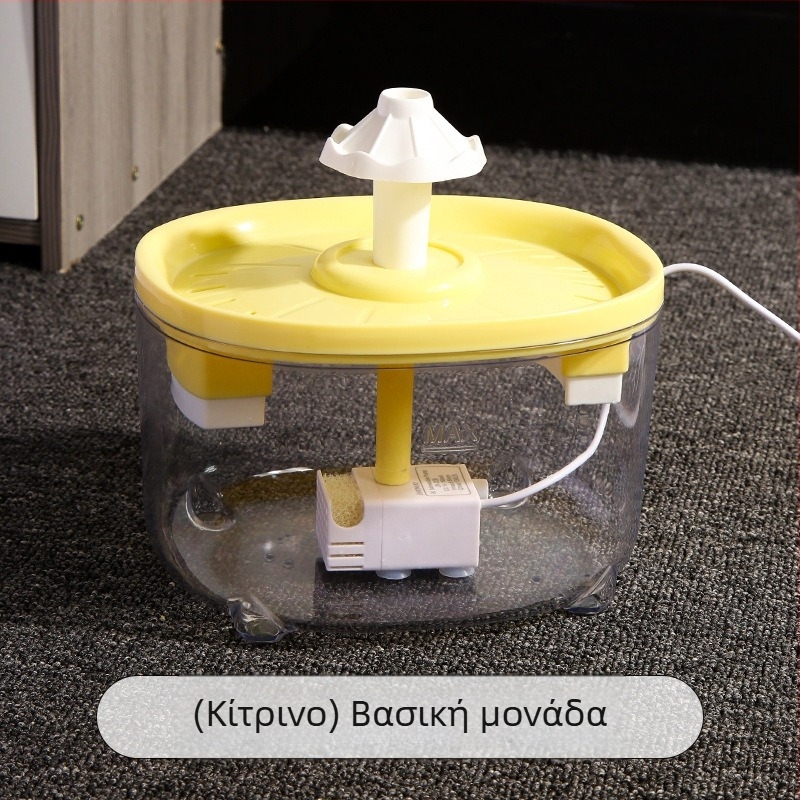 Αυτόματος διανομέας νερού για γάτες με έξυπνο πλαστικό σχεδιασμό της Ha Dog Pet