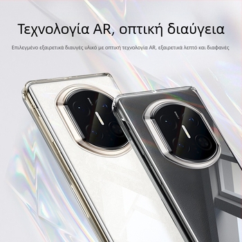Διάφανη σκληρή θήκη για Huawei Mate X7, νέο μοντέλο, πλήρης προστασία, εμπρός και πίσω κάλυμμα για αναδιπλούμενη οθόνη