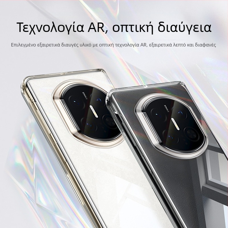 Διάφανη σκληρή θήκη για Huawei Mate X7, νέο μοντέλο, πλήρης προστασία, εμπρός και πίσω κάλυμμα για αναδιπλούμενη οθόνη