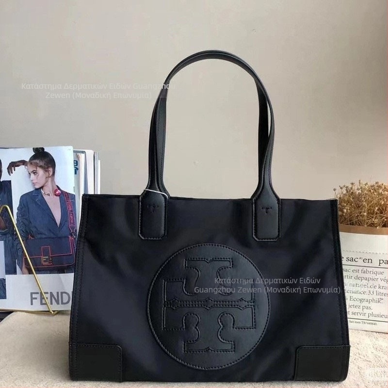 PU Tote τσάντα, στυλ ελεύθερου χρόνου, οριζόντιο τετράγωνο σχήμα, μαγνητικό κλείσιμο, εσωτερική λεία θήκη με φερμουάρ, διπλοί ιμάντες