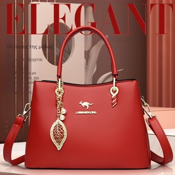 Γυναικεία PU messenger τσάντα, αστικός μινιμαλισμός, οριζόντια τετράγωνη μορφή, κλείσιμο με φερμουάρ, εσωτερικές θήκες: θήκη με φερμουάρ, θήκη για κινητό