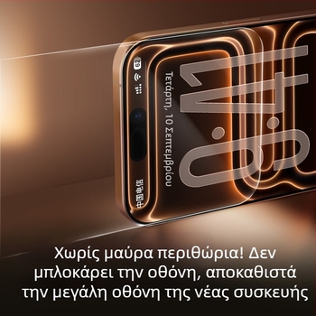 Αντι-ανακλαστική μαλακή προστασία οθόνης για iPhone 17 Pro Max, μείωση αντανάκλασης