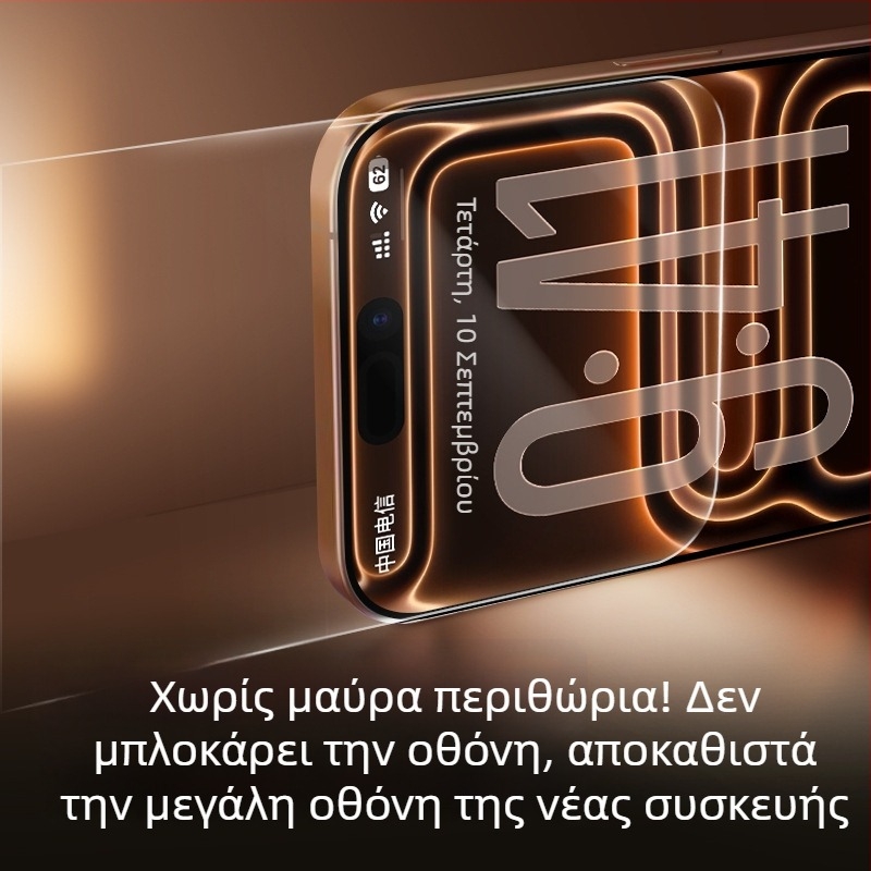 Αντι-ανακλαστική μαλακή προστασία οθόνης για iPhone 17 Pro Max, μείωση αντανάκλασης