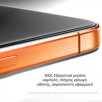 Προστατευτικό οθόνης από θερμομονωτικό γυαλί για iPhone 14 Pro Max — HD διαύγεια, υπερκαμπύλες άκρες, πλήρης κάλυψη, ανθεκτικό στη σκόνη, αντι-δακτυλικά, αντίσταση σε πτώσεις, προστασία ιδιωτικότητας, ηλεκτροπλατιωμένες άκρες