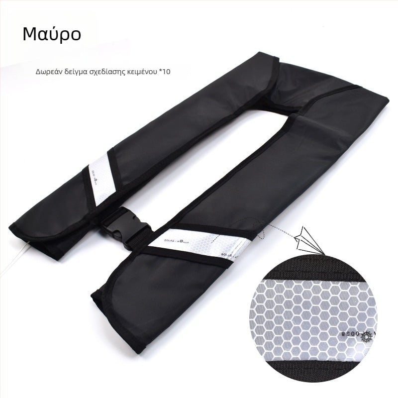 Yasian αυτόματη φουσκωτή σωσίβιο για ενήλικες, φορητή, υψηλή πλευστότητα, θαλάσσια επαγγελματική ένδυση, μοντέλο CY-150N