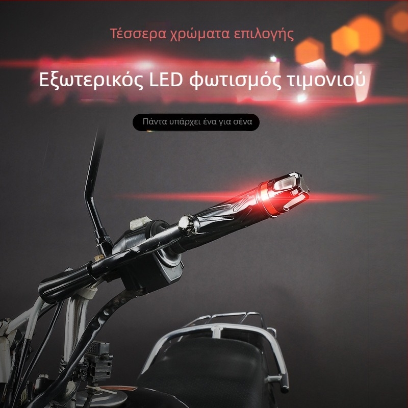 P-01 LED φανάρι τιμονιού – 3W, 12-75V, 20.000h ζωής, ισχυρός δείκτης για μοτοσικλέτες και οχήματα