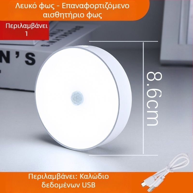 USB επαναφορτιζόμενος LED επιτραπέζιος λαμπτήρας με διακόπτη κουμπιού, φωτισμός προστασίας ματιών, ενσωματωμένη μπαταρία λιθίου, CRI ≥90, πλαστικό σκιάδιο.