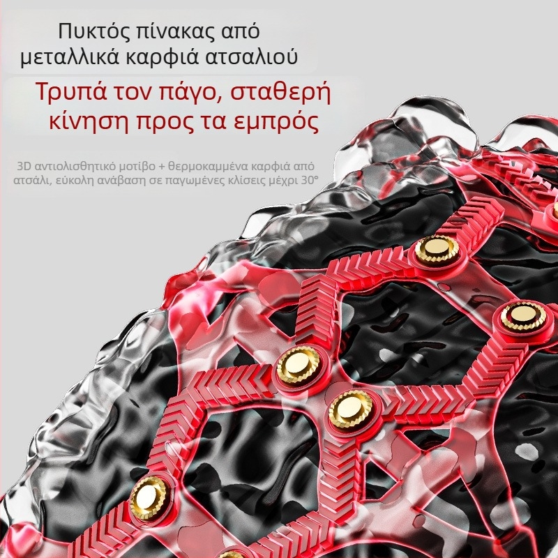 Yun Feixue Αντιολισθητικές αλυσίδες ελαστικών για αυτοκίνητα, SUV και εκτός δρόμου - καθολικές, ενισχυμένες, χωρίς φθορές στα ελαστικά