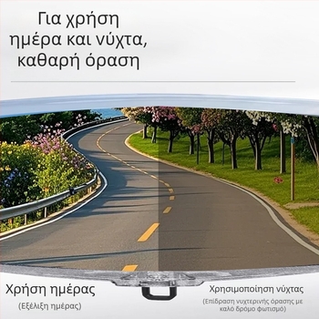 Φακοί κράνους για μοτοσικλέτα Riding Club Broozer vintage – προσαρμοζόμενοι, εξουσιοδοτημένη ιδιωτική μάρκα