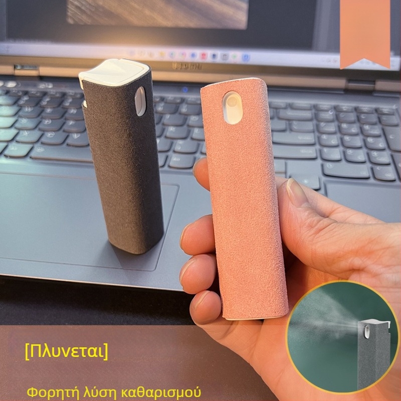 Φορητό σετ καθαρισμού οθόνης για οθόνες iPad, tablet και κινητών — περιλαμβάνει πανί καθαρισμού και σπρέι; OEM-ready; διαθέσιμη ιδιωτική ετικέτα; εκτύπωση λογότυπου