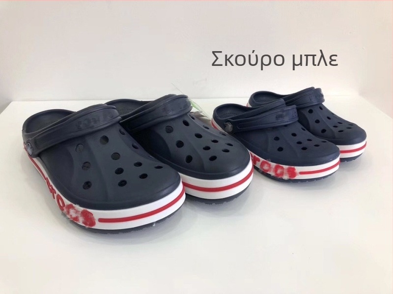 Crocs σανδάλια EVA για άνδρες και γυναίκες, Baotou στυλ, φαρδιά σόλα 2–3 εκ, γρήγορο στέγνωμα, αναπνοή