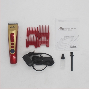 Ασύρματος ηλεκτρικός κουρευτής κατοικίδιων ζώων, Lester X5/A8 – κεφαλή λεπίδας περιποίησης για σκύλους και γάτες