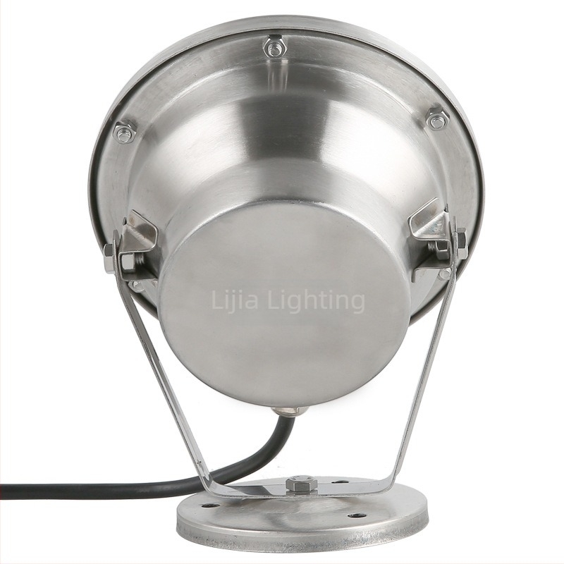 LJ-9093 12-24V IP65 υποβρύχιο φως πισίνας με 3 LED, 2700-6500K