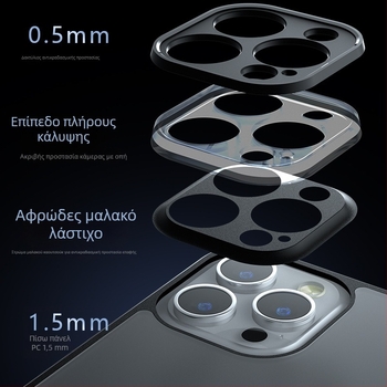 Go Boy TPU ματ θήκη για iPhone 15 και SE4 με προστασία από πτώσεις