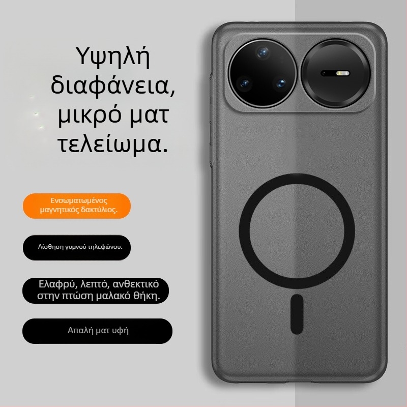 Θήκη TPU για Huawei nova15 Pro με ματ φινίρισμα με υφή άμμου, μαγνητική έλξη και προστασία από πτώσεις
