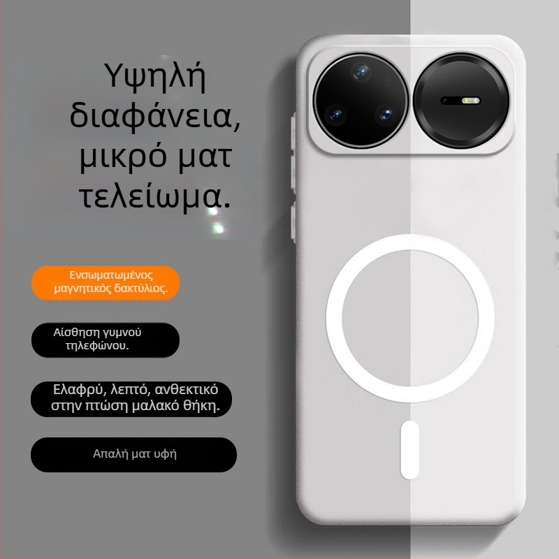 Θήκη TPU για Huawei nova15 Pro με ματ φινίρισμα με υφή άμμου, μαγνητική έλξη και προστασία από πτώσεις