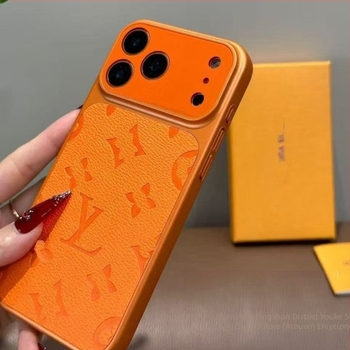 Πορτοκαλί θήκη TPU για iPhone 17 Pro και iPhone 17 Pro Max – πλήρης κάλυψη, προστασία από πτώσεις, ανάγλυφη υφή