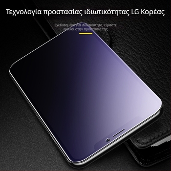 Προστατευτικό οθόνης από κρύσταλλο για iPhone 14 Pro Max – Αντικατασκοπευτικό, Αντι-μπλε φως, Πλήρης κάλυψη οθόνης