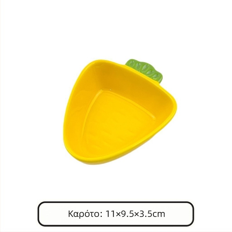 Κεραμικό μπολ με αντιανατροπή για μικρά ζώα, μεγάλη χωρητικότητα, σταθερό μπολ για χάμστερ, σκίουρους και σκαντζόχοιρους