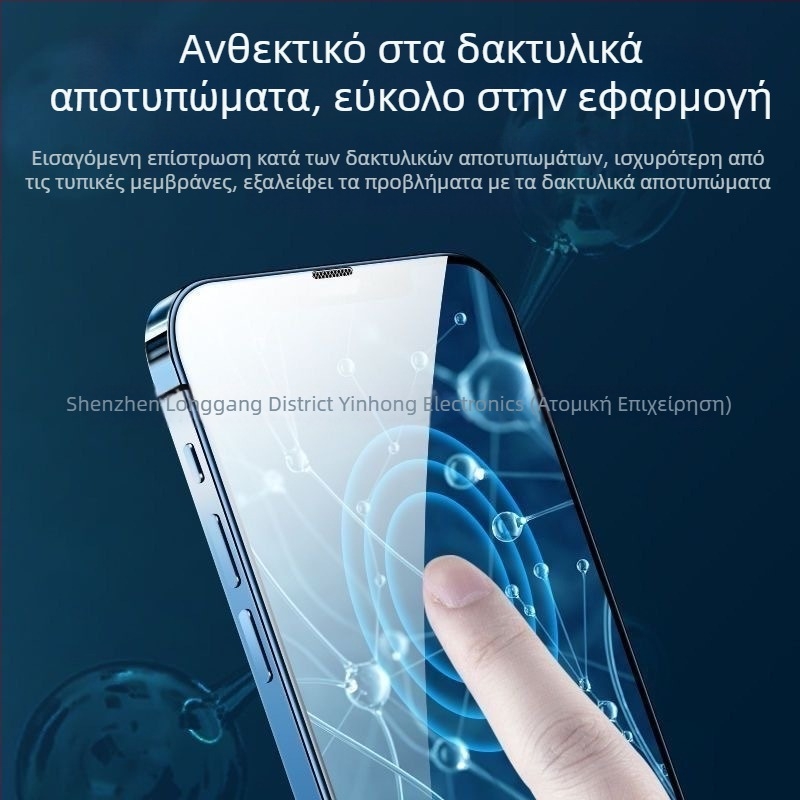 Προστατευτικό οθόνης από γυαλί με προστασία ιδιωτικότητας 28° για iPhone 17 Pro, 15 Pro, 14 και 16 Pro, με συσκευασία, ανθεκτικό σε πτώσεις, υψηλής ευκρίνειας