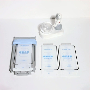 Προστατευτικό οθόνης από tempered glass με πλήρες κόλλημα, καμπυλωτές άκρες, για iPhone 17 Pro Max και iPhone 16 Pro, HD ευκρίνεια, ανθεκτικό στη φθορά, αντι-δακτυλικά αποτυπώματα, προστασία από μπλε φως, πλήρης οθόνη