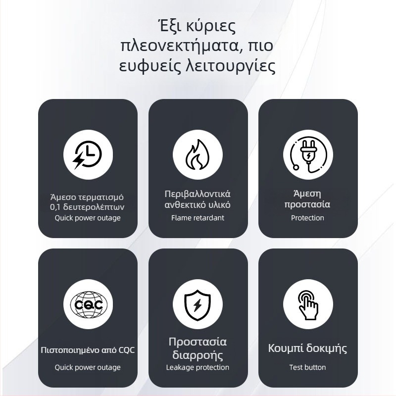 Καλώδιο τροφοδοσίας 6A για θερμαντήρα νερού και έξυπνο κάθισμα τουαλέτας, 220-240V, πιστοποιημένο 3C