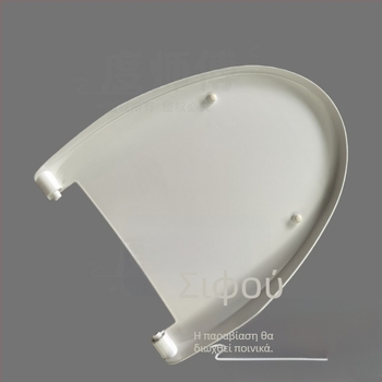 Αξεσουάρ έξυπνου καπακιού τουαλέτας, χειροκίνητο άνοιγμα καλύμματος, μπροστινός πίνακας, πλαστικό OL-mtg0311