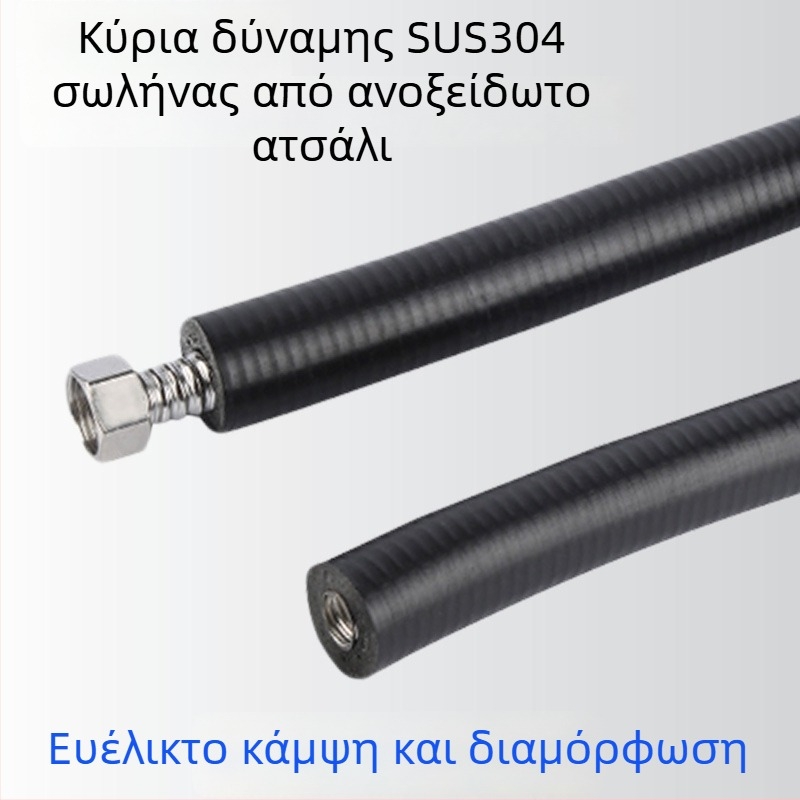 304 ανοξείδωτος κυματοειδής σωλήνας με μόνωση για ηλιακό θερμοσίφωνο, είσοδος και έξοδος ζεστού και κρύου νερού