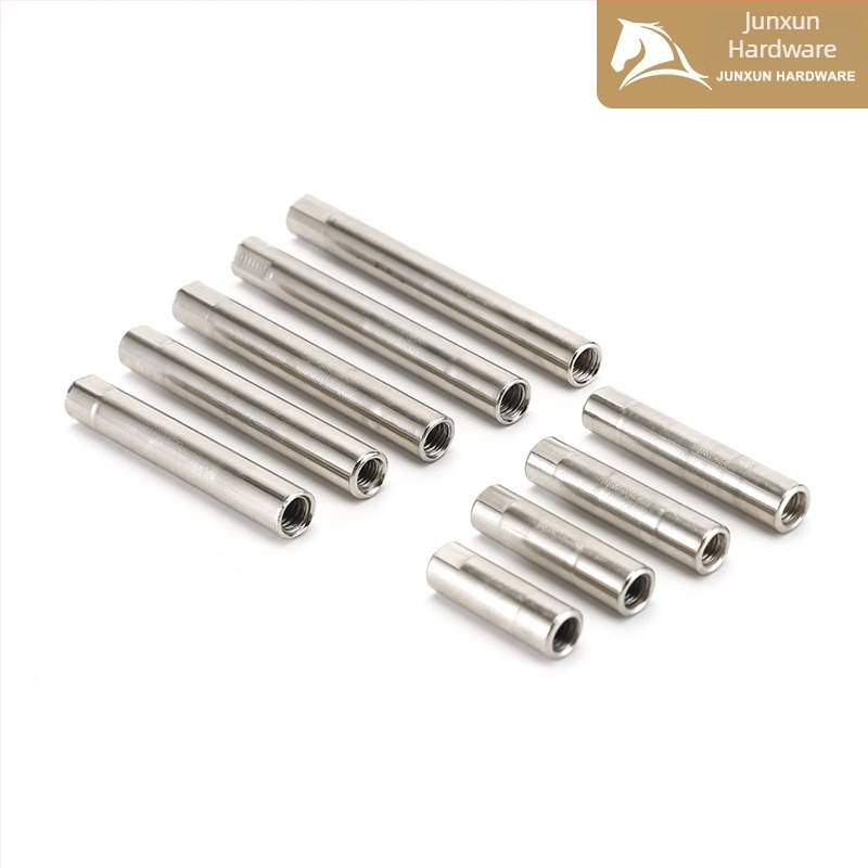 Αξεσουάρ πόρτας: ευθύγραμμος συνδετήριος σωλήνας για ηλεκτρονικές κλειδαριές | Υλικό: Q235 χάλυβας άνθρακα | Στυλ: Μοντέρνο απλό | Συσκευασία: σακούλα | Μάρκα: Jun Xun