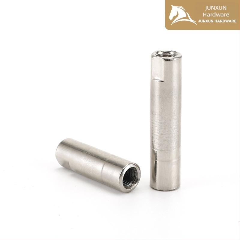 Αξεσουάρ πόρτας: ευθύγραμμος συνδετήριος σωλήνας για ηλεκτρονικές κλειδαριές | Υλικό: Q235 χάλυβας άνθρακα | Στυλ: Μοντέρνο απλό | Συσκευασία: σακούλα | Μάρκα: Jun Xun