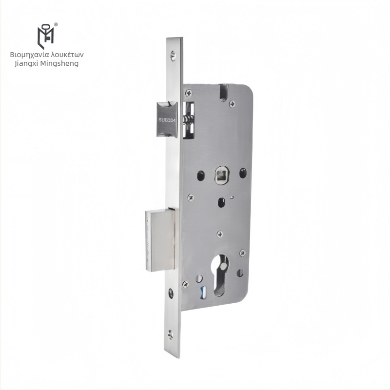Σώμα κλειδώματος πόρτας εσωτερικού ξύλινου δωματίου, ανοξείδωτο ατσάλι 304, μοντέλο 7040FF, βάρος 578 g, μοντέρνο μινιμαλιστικό στυλ