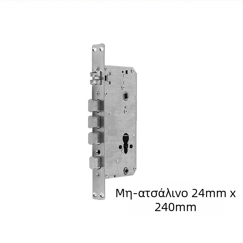 Σώμα κλειδώματος για έξυπνη πόρτα 6068 με αισθητήρα δακτυλικού αποτυπώματος, από ανοξείδωτο ατσάλι 304/201, κατάλληλο για έξυπνες πόρτες, μοντέλο: αυτοελαστικό σώμα κλειδώματος, μοντέρνο μινιμαλιστικό στυλ