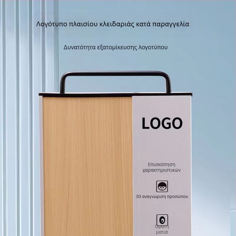 Βάση επίδειξης κλειδαριών πόρτας από κράμα αλουμινίου, με περιστρεφόμενο πλαίσιο 360°, σώμα κλειδώματος Overlord και βάσεις για κλειδώματα με αποτύπωμα