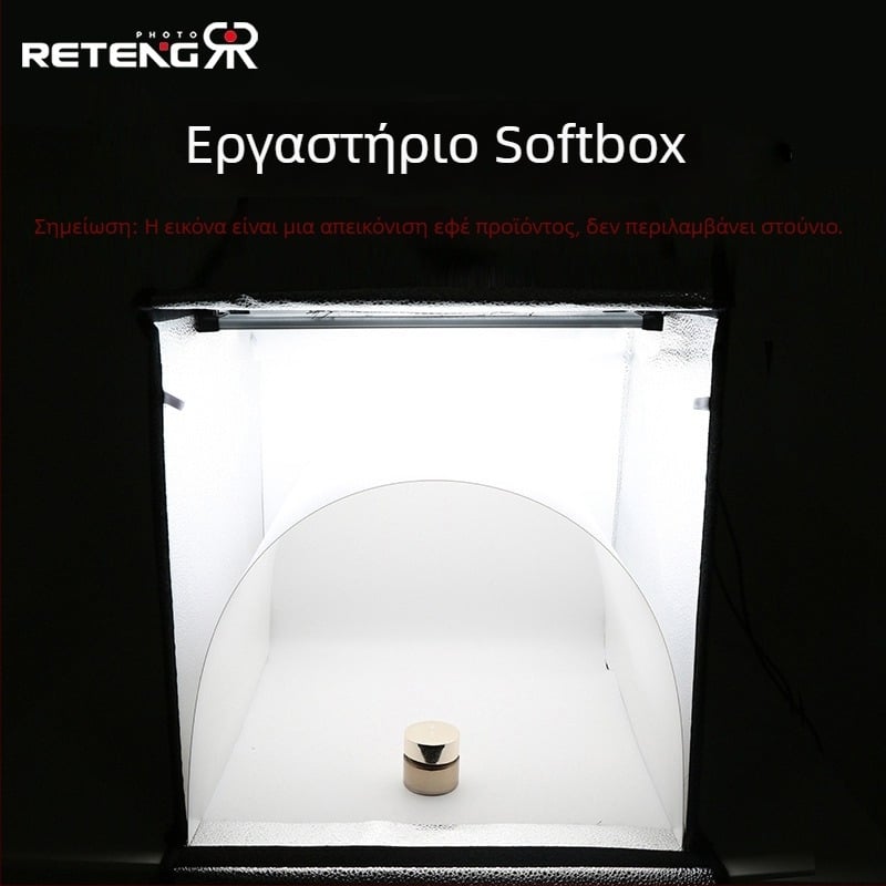 Πίνακας φόντου για φωτογράφηση σε στούντιο με σκίαση και χαρτί απαλού φωτισμού — RETENG, βάρος 0,5 kg, υποστηρίζει ενιαία διάταξη, εγγύηση καταστήματος