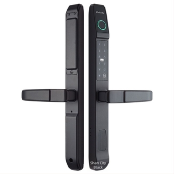 Κλειδί πόρτας με δακτυλικό αποτύπωμα H33 – Αδιάβροχο ηλεκτρονικό κλείδωμα για στενές και συρόμενες πόρτες; Χρόνος σάρωσης <0,5 s; Πάχος πόρτας 2,5 cm ή μεγαλύτερο; Ζωής 2.000.000 κύκλοι; Τροφοδοσία DC.