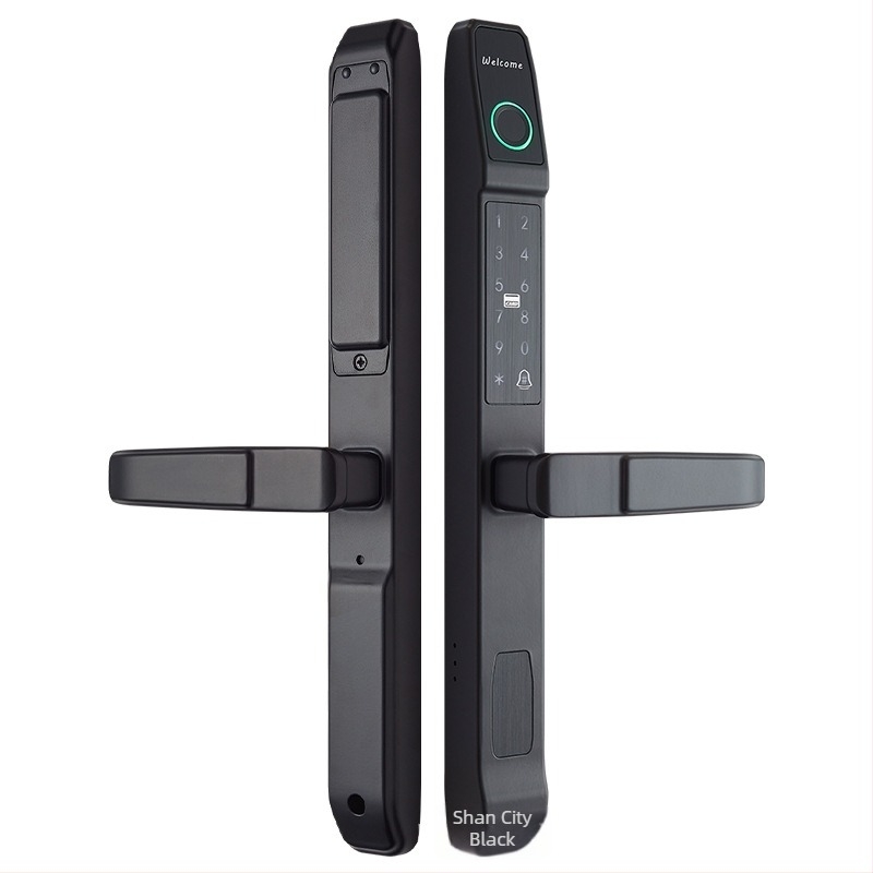 Κλειδί πόρτας με δακτυλικό αποτύπωμα H33 – Αδιάβροχο ηλεκτρονικό κλείδωμα για στενές και συρόμενες πόρτες; Χρόνος σάρωσης <0,5 s; Πάχος πόρτας 2,5 cm ή μεγαλύτερο; Ζωής 2.000.000 κύκλοι; Τροφοδοσία DC.