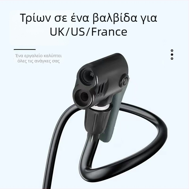 Χειροκίνητη αντλία ποδηλάτου, υψηλής πίεσης, καθολική για ποδήλατα βουνού και δρόμου, ανθεκτική