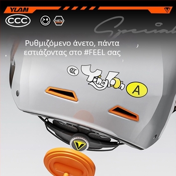 AeroZen1.0 μισό κράνος για ηλεκτρικές μοτοσυκλέτες – ABS, πιστοποίηση GB811-2022B, 3C κωδικός 2023091105021074, Έκδοση με Αστέρια