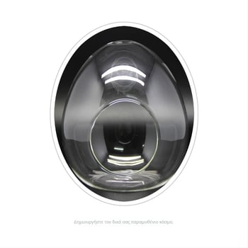 Γυάλινο μπουκάλι σε σχήμα αυγού για βρύα – μικρό τοπίο, φυσητό γυαλί υψηλής αντοχής, DIY προσαρμογή (Material: High Borosilicate Glass; Process: Blowing; Style: Geometry; Customization: Yes)