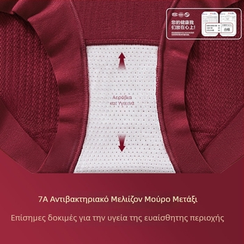 Εσώρουχα από βαμβάκι με ψηλή μέση, διαμορφωτικά, αντιβακτηριακά, πλεκτά